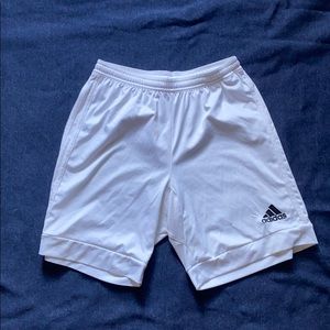 White Climacool Adidas Shorts